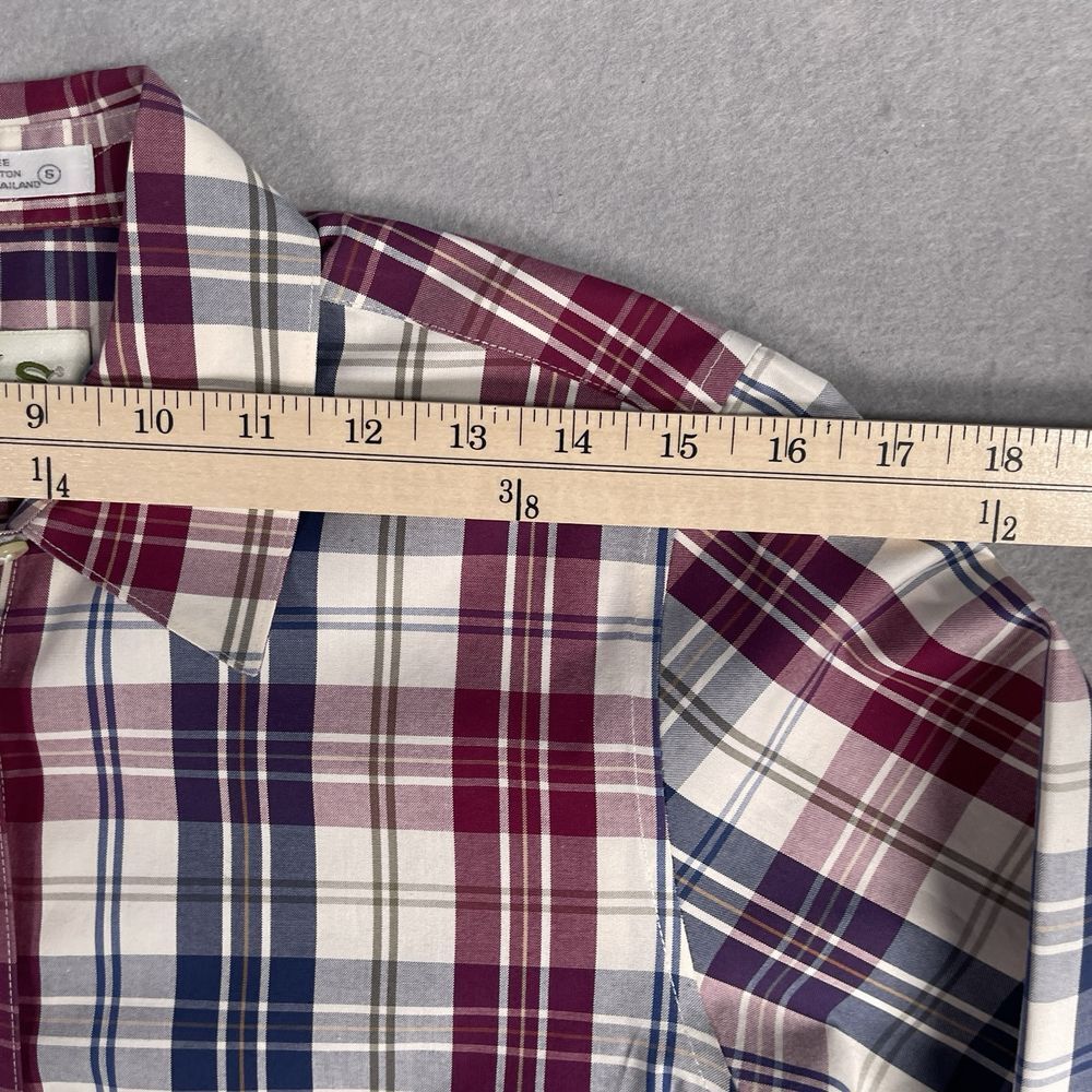 Orvis‎ Wrinkle Free Button Front Oxford Dress Shirt Woman Sz 6 Long Sleeve - Picture 5 of 9